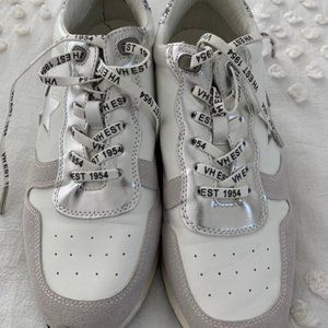 Vintage Havana sz 11 white, gray, silver